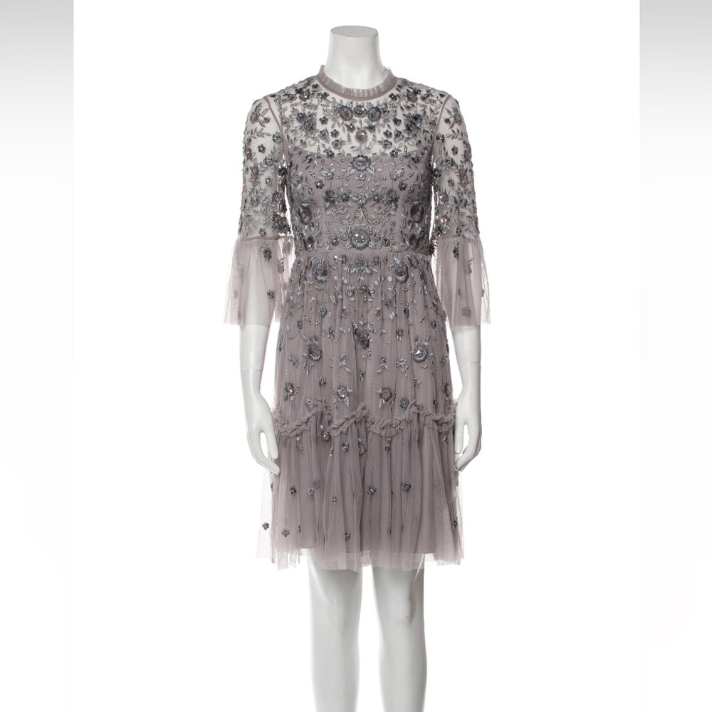 Embroidered Needle and Thread Dress xs size 0